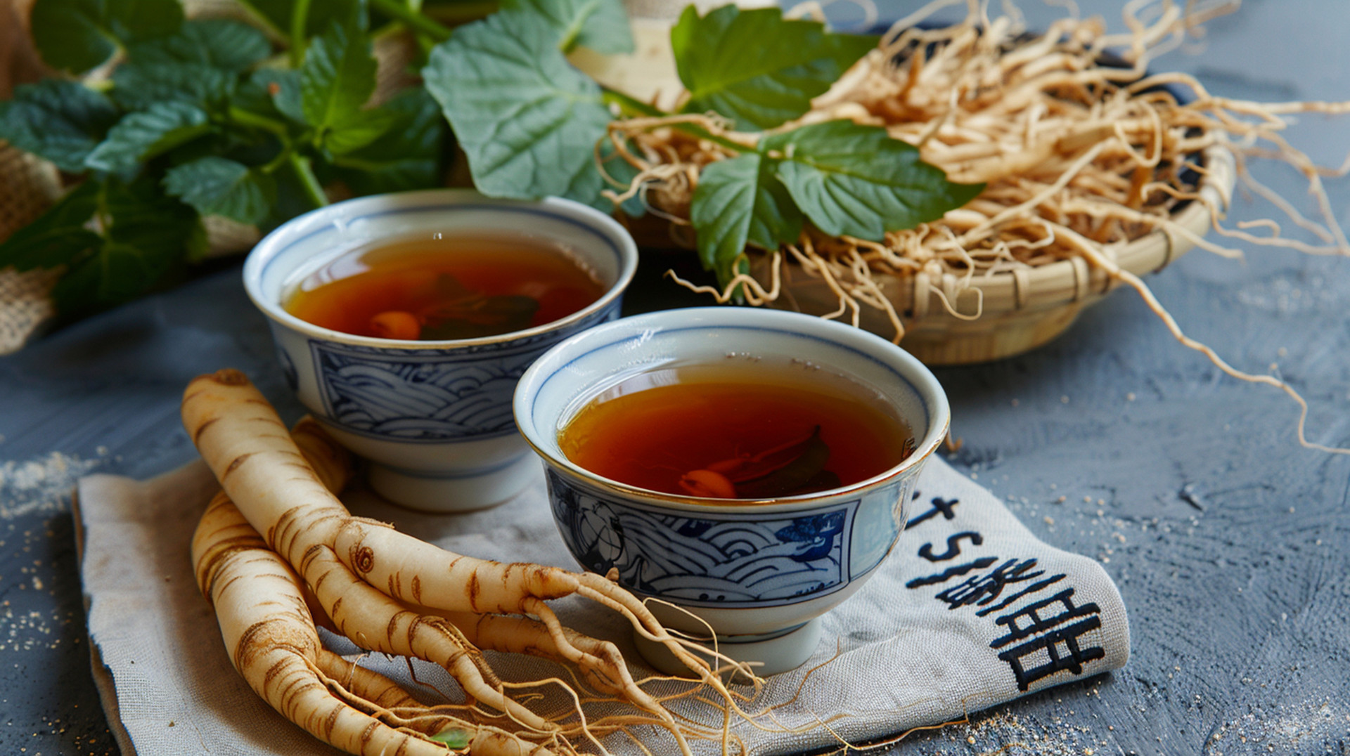 摄图网_402567455_banner_瓷碗中盛满了中药旁边放着人参（企业商用）.jpg